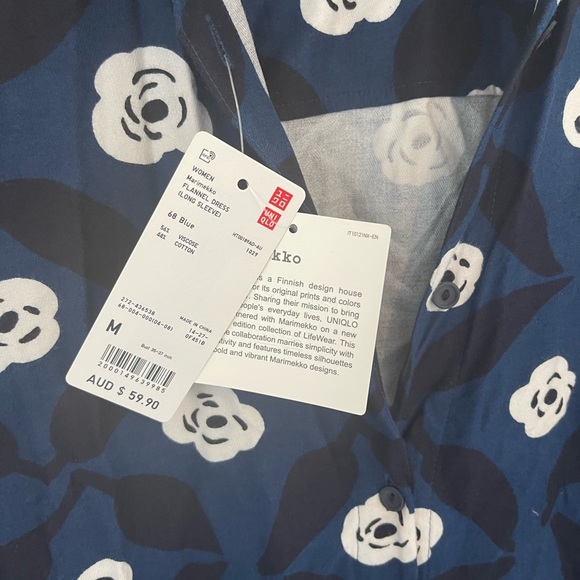 BRAND NEW DRESS SHIRT MARIMEKKO - Picture 3 of 3